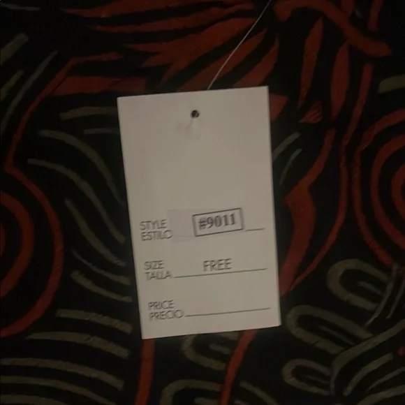 Bohemian Multicolor Sleeveless Double Layer Shift Dress with belt - Picture 3 of 4